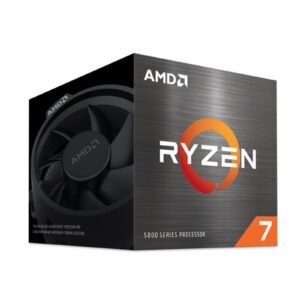 AMD Ryzen 7 5700 3.7GHz 8 Core AM4 Processor, 16 Threads, 3.7GHz 4.6GHz Boost, 20MB Cache, 65W, with Wraith Spire Cooler, No Graphics