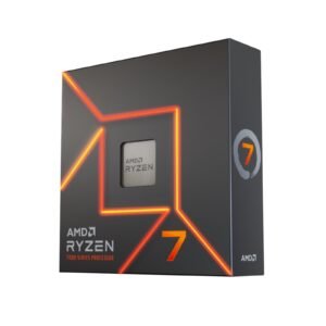 AMD Ryzen 7 7700X, 8 Core Processor, 16 Threads, 4.5GHz up to 5.4GHz Boost, 40MB Cache, 105W, No Fan, Radeon Graphics