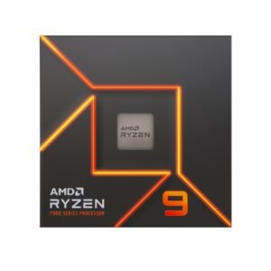 AMD Ryzen 9 7900, 12 Core Processor, 24 Threads, 3.7GHz up to 5.4GHz Boost, 76MB Cache, 65W, Wraith Prism LED Cooler, Radeon Graphics